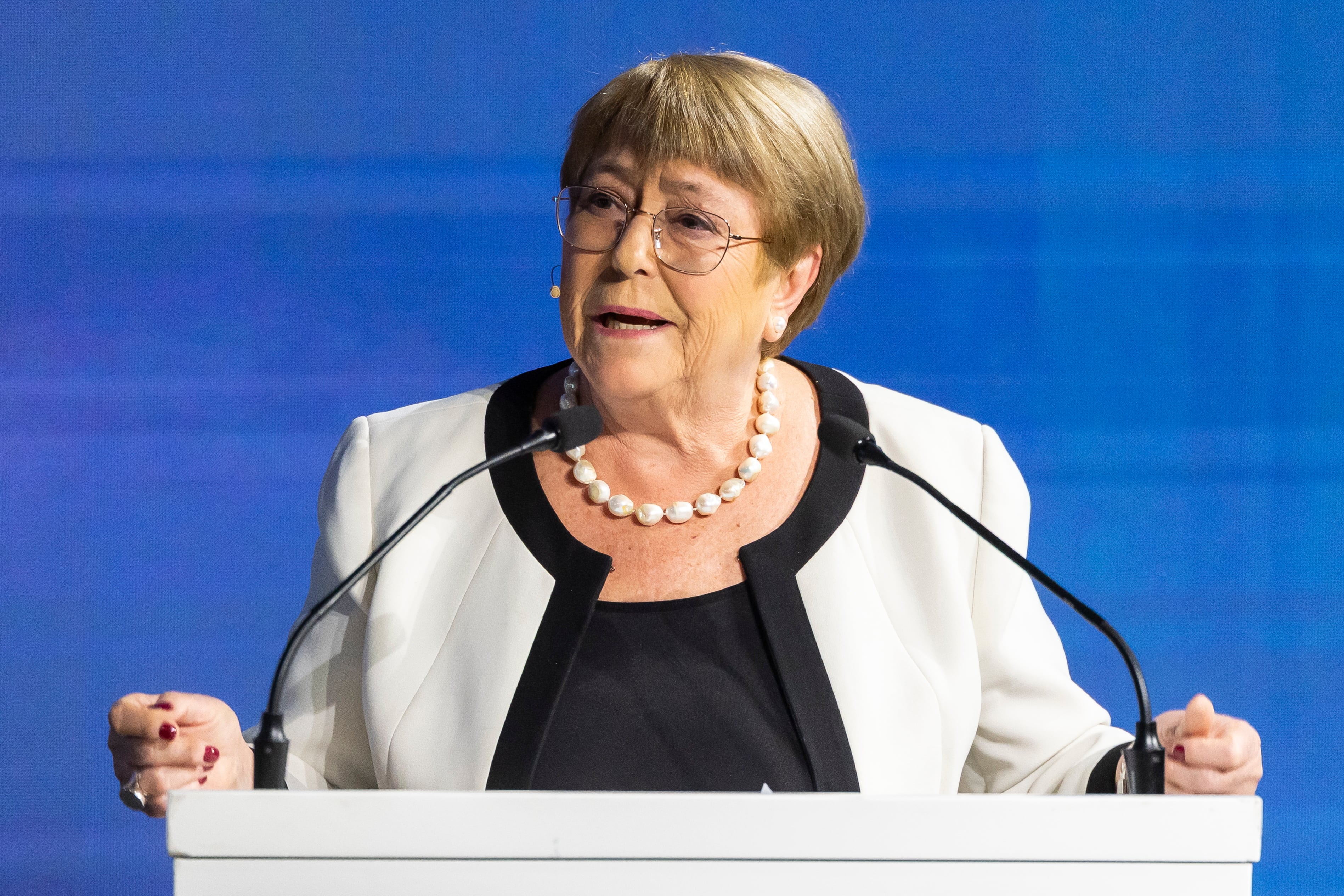 Michelle Bachelet fue presidenta de Chile en dos períodos: entre 2006 y 2010, y entre 2014 y 2018 (EFE)