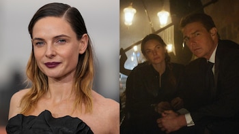 Rebecca Ferguson y Tom Cruise