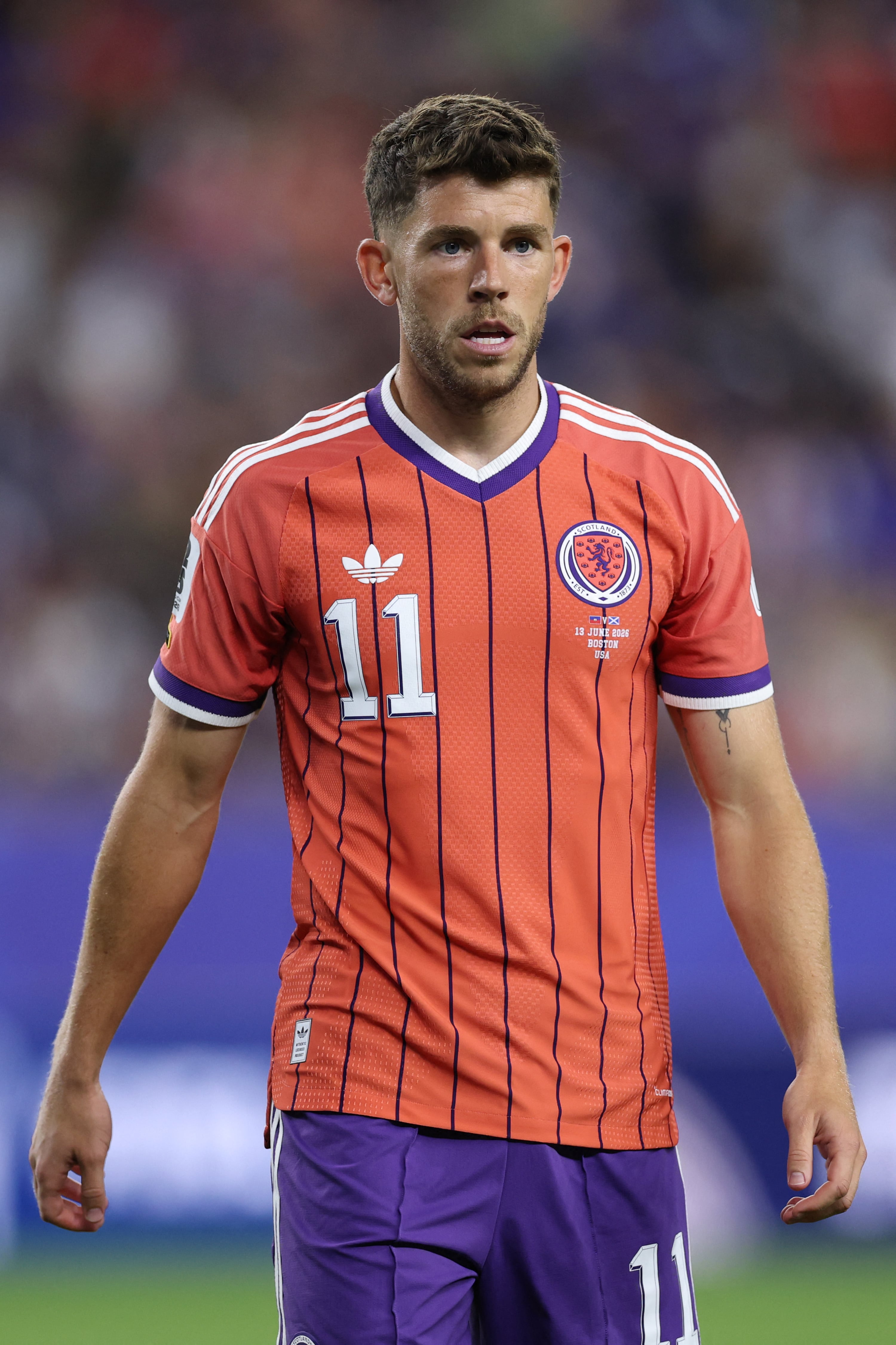 La camiseta suplente de Escocia (Justin Setterfield/Getty Images/AFP)
