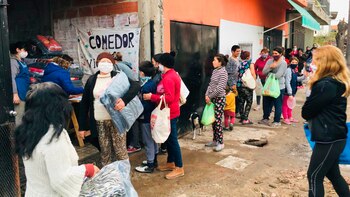 En los puntos de recolección