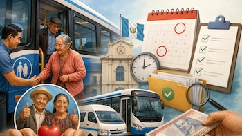 Guatemala reforma el reglamento del transporte gratuito para adultos mayores y ajusta las entregas de diciembre por cierre fiscal