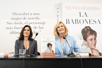 La editora Carmen Romero y