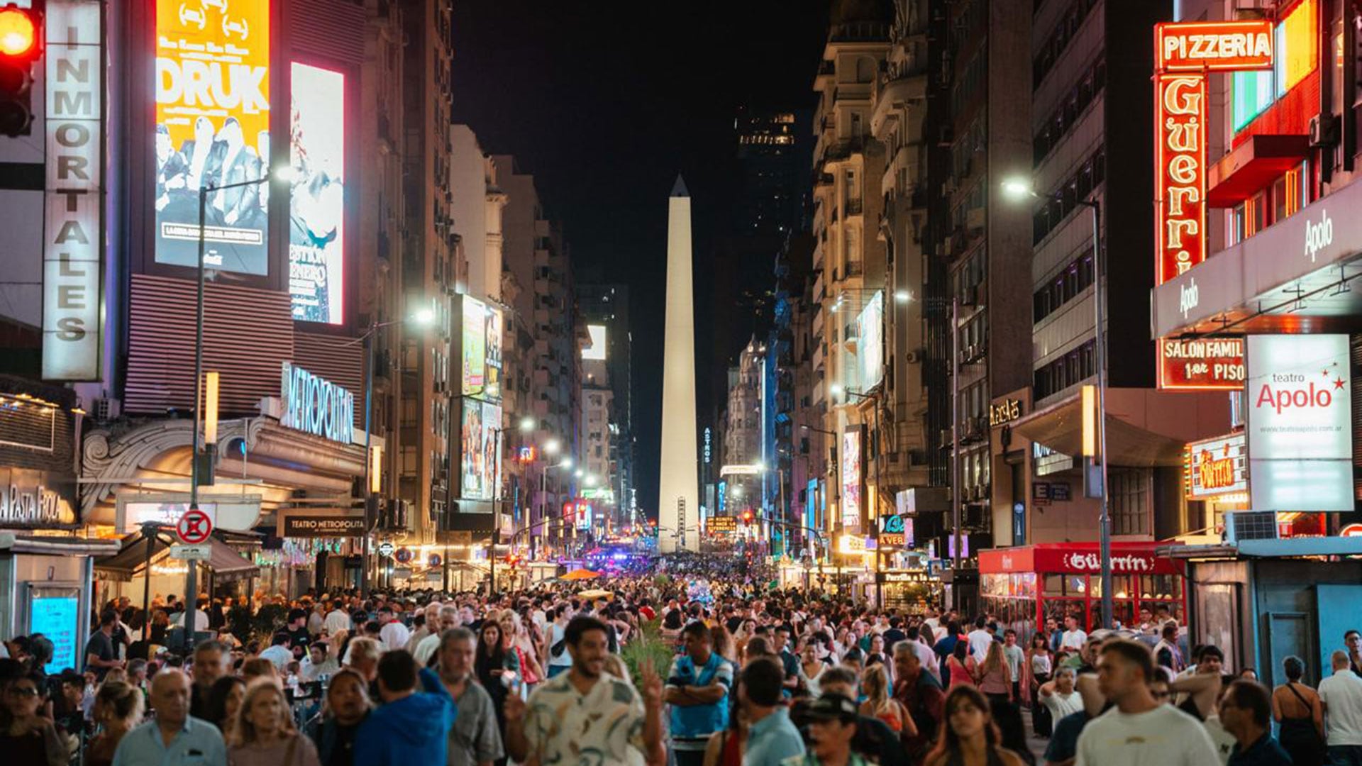 La avenida Corrientes será el escenario de los festejos