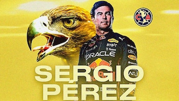 Las Águilas celebraron el regreso del mexicano a la Fórmula Uno. (X / @ClubAmerica