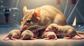 El nacimiento de crías sanas