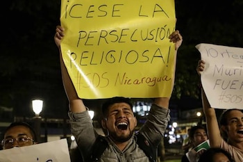 La Iglesia en Nicaragua sostiene la fe de los fieles desde “las catacumbas de la prudencia” en medio de la persecución atribuida a Daniel Ortega y Rosario Murillo. (EFE)