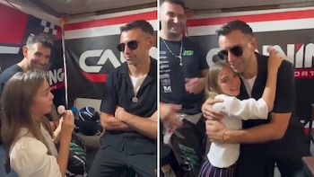 La conmovedora entrevista del Dibu Martínez con una niña de 11 años que se emocionó por el partido con Inglaterra: “Fue un montón”