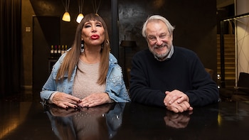 Moria Casan y Jorge Marrale