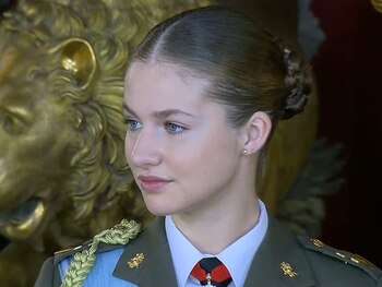 La Princesa Leonor se abre