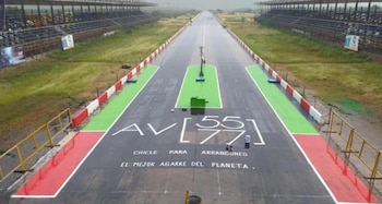 Así luce el autódromo vinculado