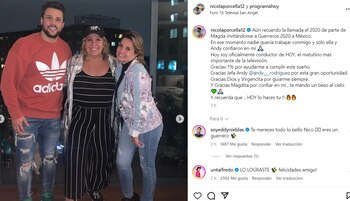 Nicola Porcella le dedica unas