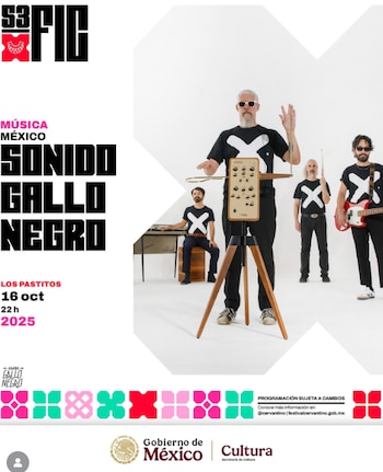 Sonido Gallo Negro se presentó