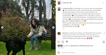 La actriz reflexionó sobre las