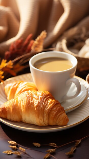 Un desayuno irresistible: una taza