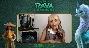 03/03/2021 Danna Paola (Raya y el Ultimo Dragón): "La música me ha salvado de todo, ha sido una terapia en mi vida"
CULTURA
DISNEY