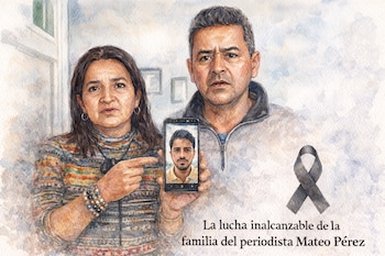 Los padres del periodista Mateo Pérez destacaron la valentía del joven periodista para ejercer el periodismo, pese a que sus sueños fueron truncados por los violentos - crédito Imagen Ilustrativa Infobae