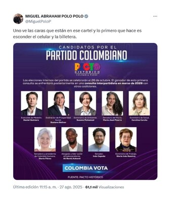 El congresista Miguel Polo Polo