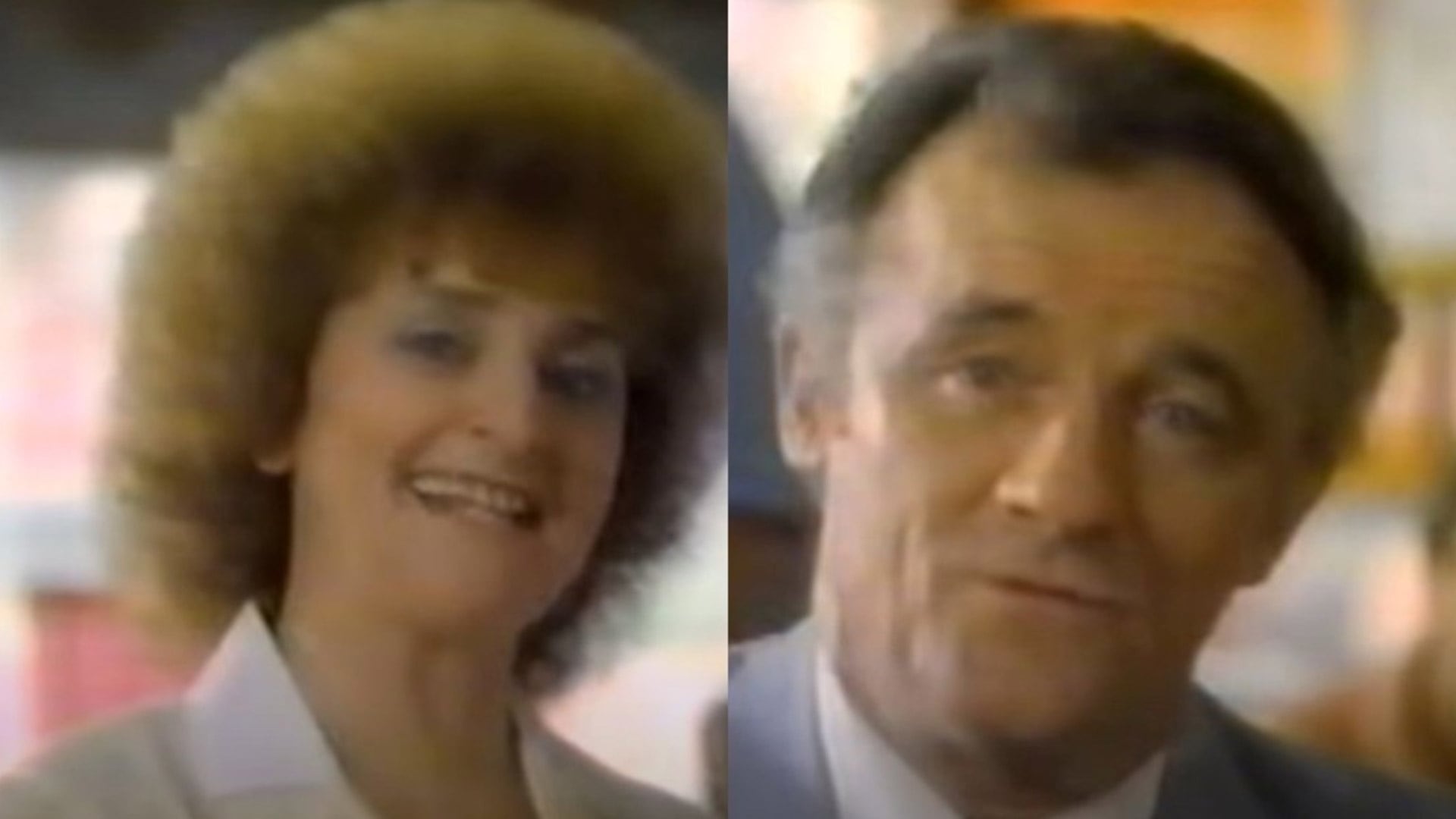 Phyllis Penzo, la camarera, y Robert Cunningham, el policía