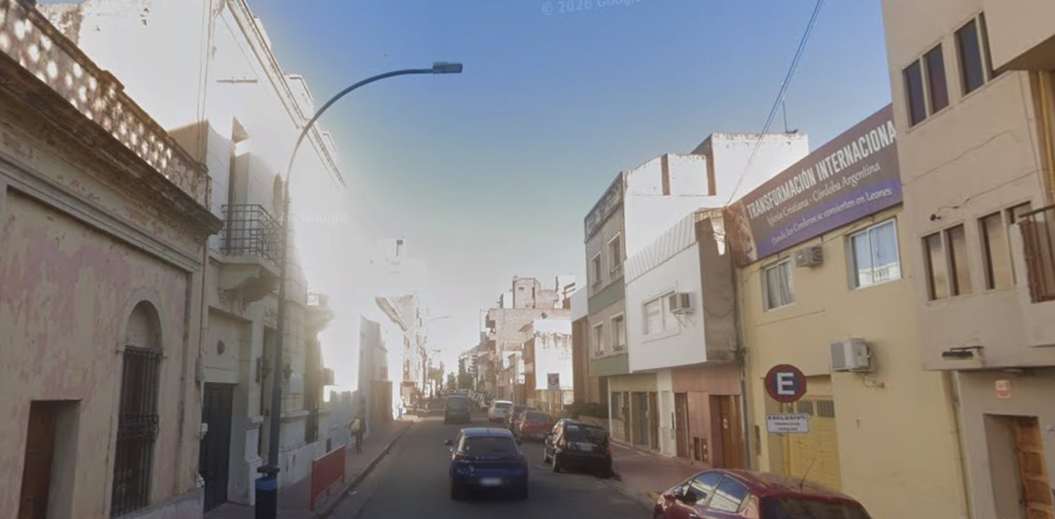 La zona en la que ocurrió el incendio con el arquitecto dentro