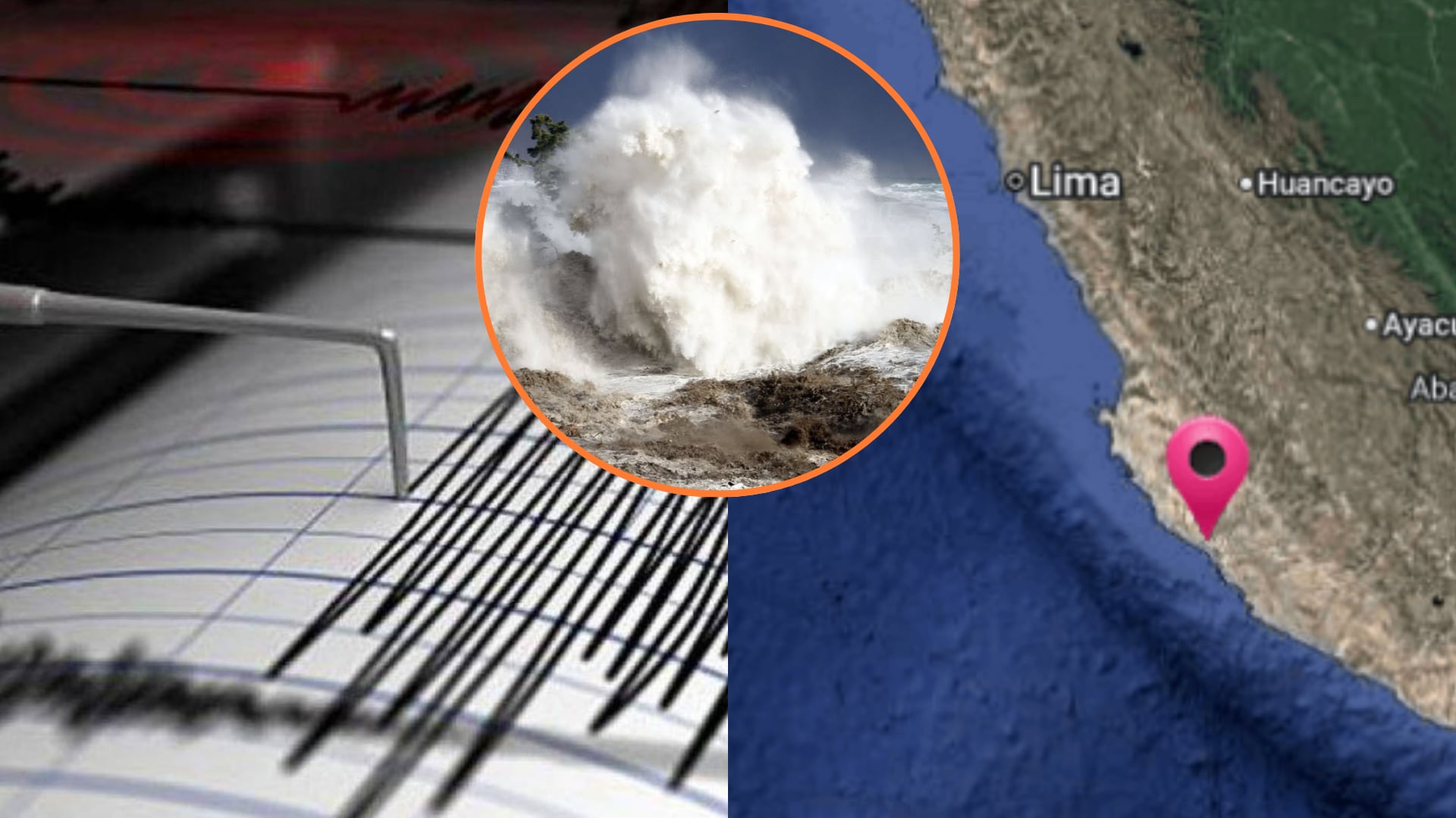 La Marina de Guerra se pronuncia ante la posibilidad de Tsunami luego de un segundo sismo en Ica. (Foto: Infobae Perú/Agencia Andina/Marina de Guerra)