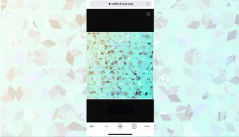 Este es el NFT creado