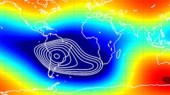 El polo norte magnético de