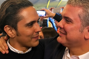El Gobierno inició el trámite para nombrar a Andrés Duque Márquez como embajador de Colombia en Australia - crédito @jorgitoceledon/Instagram