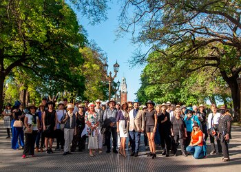 Participantes del 'Paseo con Sombrero'