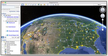Google Earth Pro.