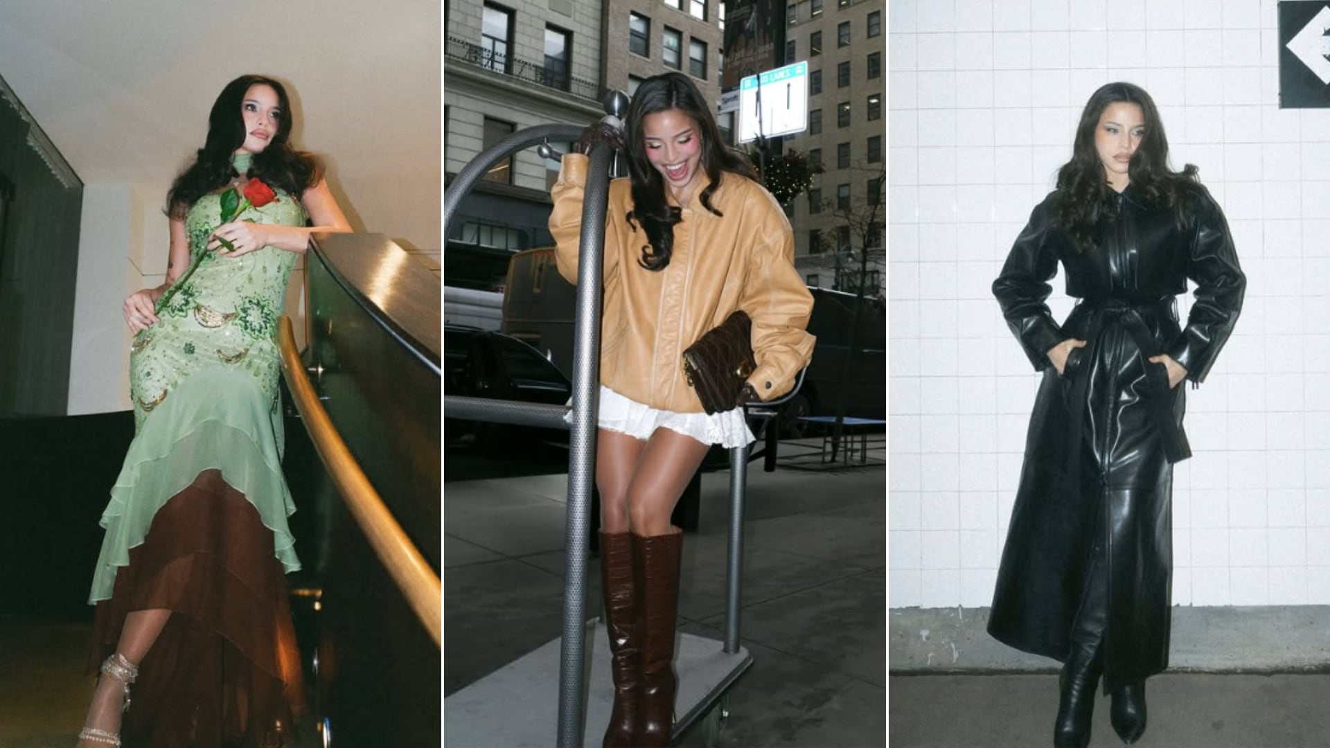 Emilia Mernes mostró cómo vivió la semana de la moda en Nueva York