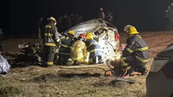Volvía de ver jugar a su hijo en Chubut y murió en un choque: su hermano también perdió la vida