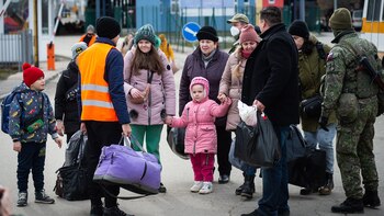 refugiados ucrania rusia invasion
