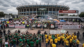 Palcohabientes retan a la FIFA y Grupo Ollamani con impedir juego inaugural del Mundial 2026: “Tenemos a la CNTE”