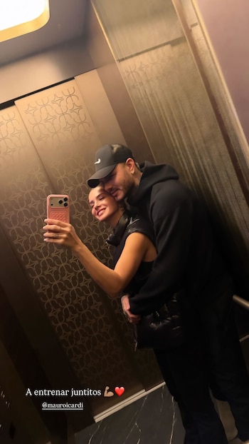 "Entrenar juntitos", escribió Suárez de