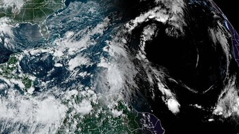 La tormenta Philippe se aleja