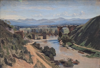 'Le pont de Narni', de Jean-Baptiste Camille Corot