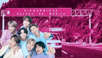 La banda visitó México en