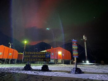 Así se observó la aurora