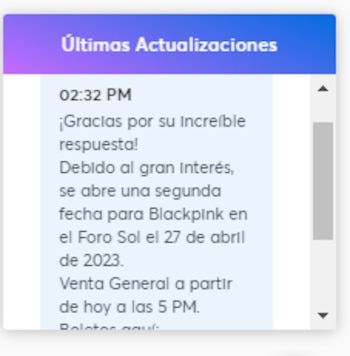 Esta es la alerta que