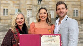 A Daniella Álvarez le dieron