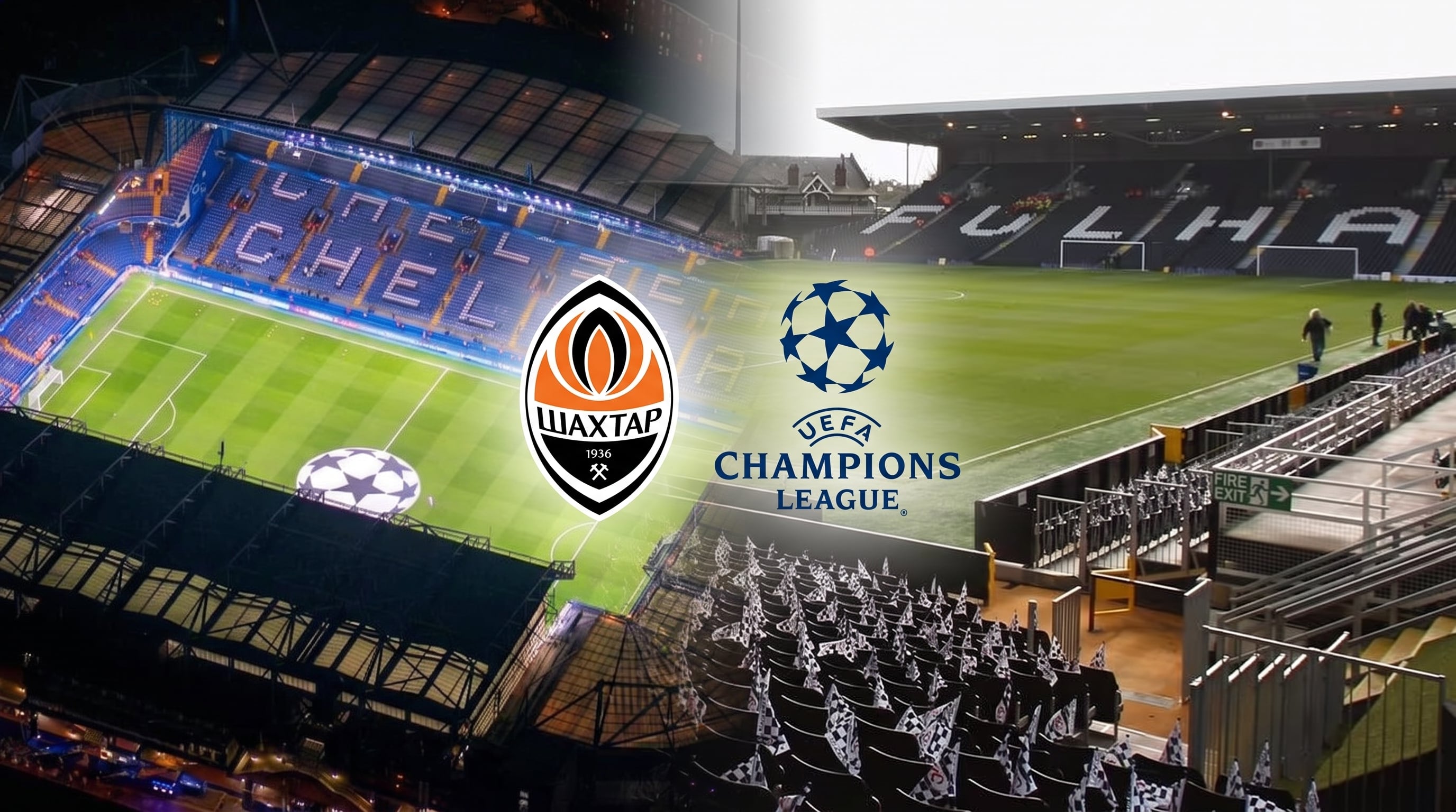 Stamford Bridge y Craven Cottage quedaron como candidatos para recibir al Shakhtar Donetsk en la Champions League, con ventaja para el estadio del Chelsea por su mayor aforo (Imagen Ilustrativa Infobae)