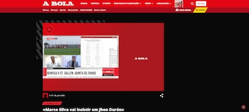 La inscripción de Jhon Jáder Durán ante UEFA depende del certificado de transferencia internacional para poder debutar este 30 de julio de 2026-crédito A Bola Portugal