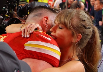 Taylor Swift acompañó a Travis Kelce en el Super Bowl LVIII de 2024 y en el Super Bowl LIX de 2025 como parte de su apoyo a los Chiefs (REUTERS/Brian Snyder)
