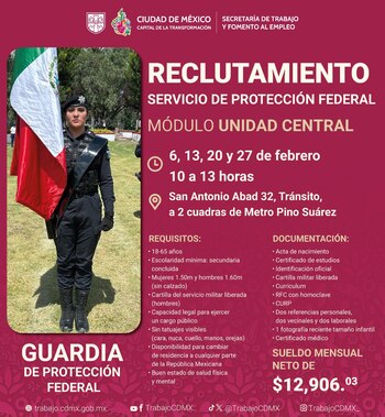 La Secretaría de Trabajo y