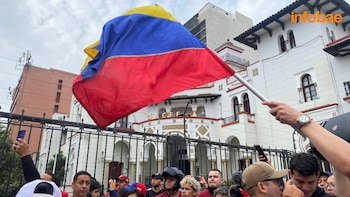 Decenas de venezolanos se reunieron