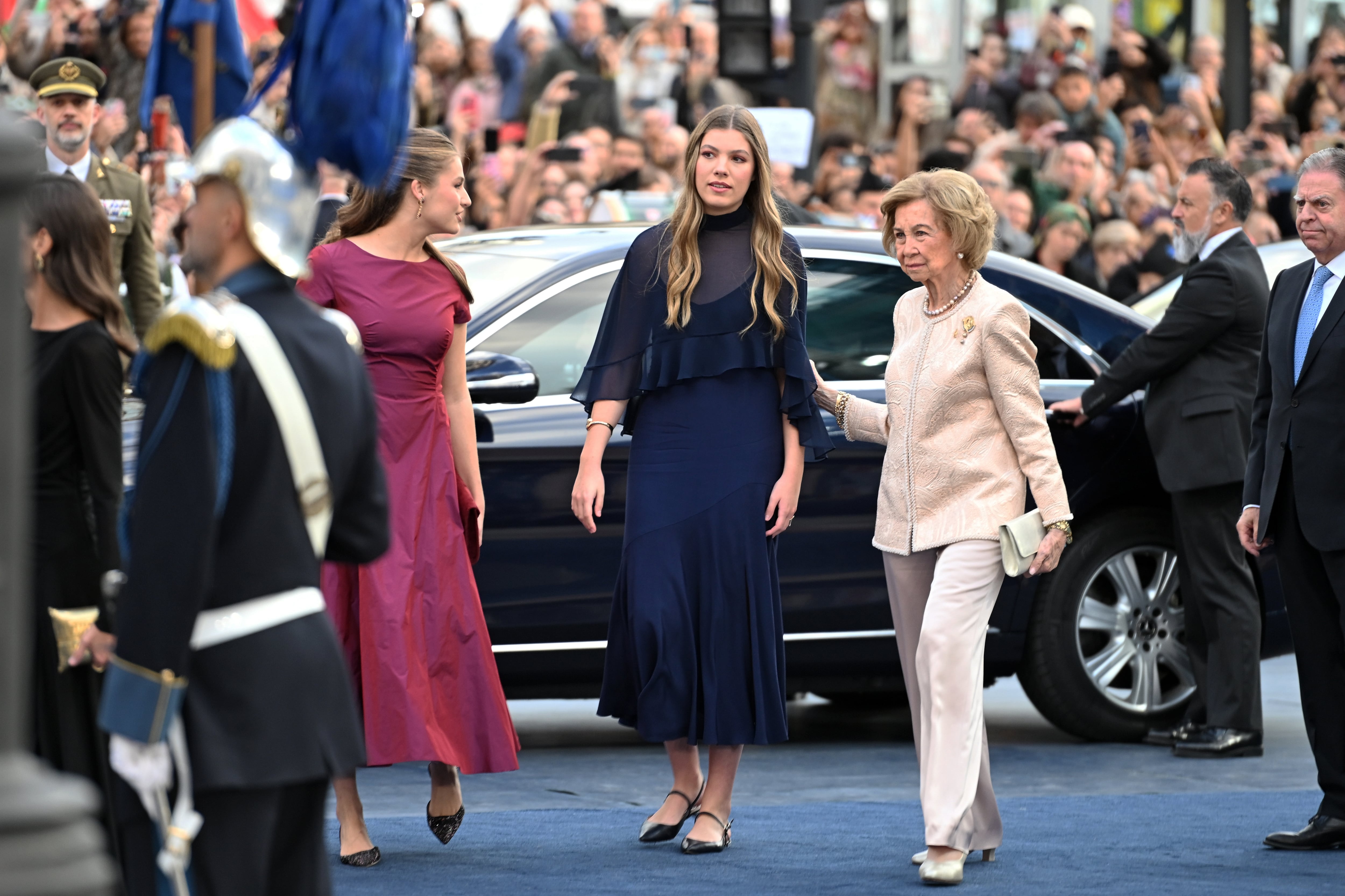 La infanta Sofía en la ceremonia de los Premios Princesa de Asturias. (Europa Press)