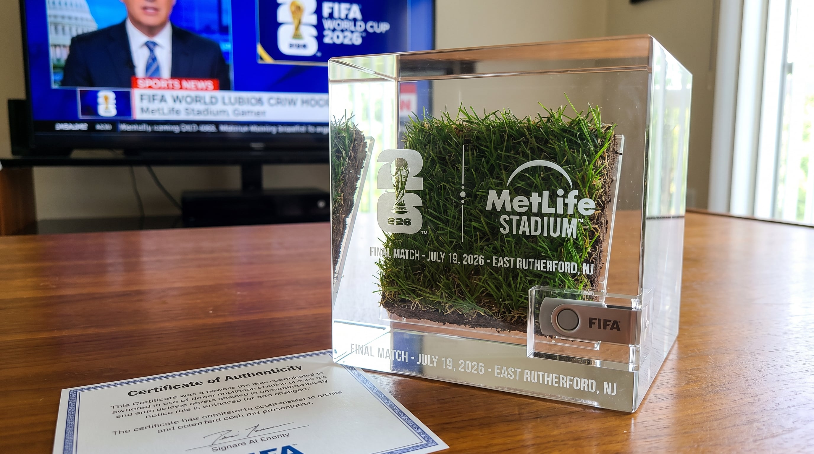 El comité de Nueva York y Nueva Jersey afirma que recibirá la mayor parte de la venta del césped del MetLife tras el Mundial 2026