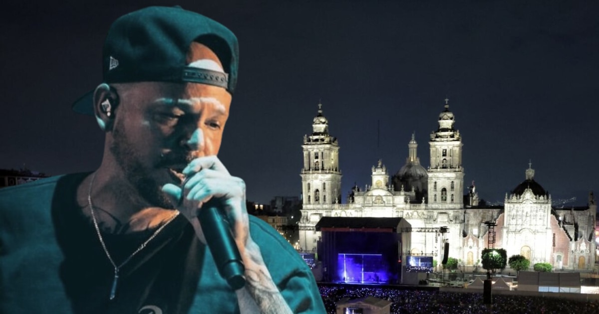 Residente anuncia concierto gratis en el Zócalo de la Ciudad de México