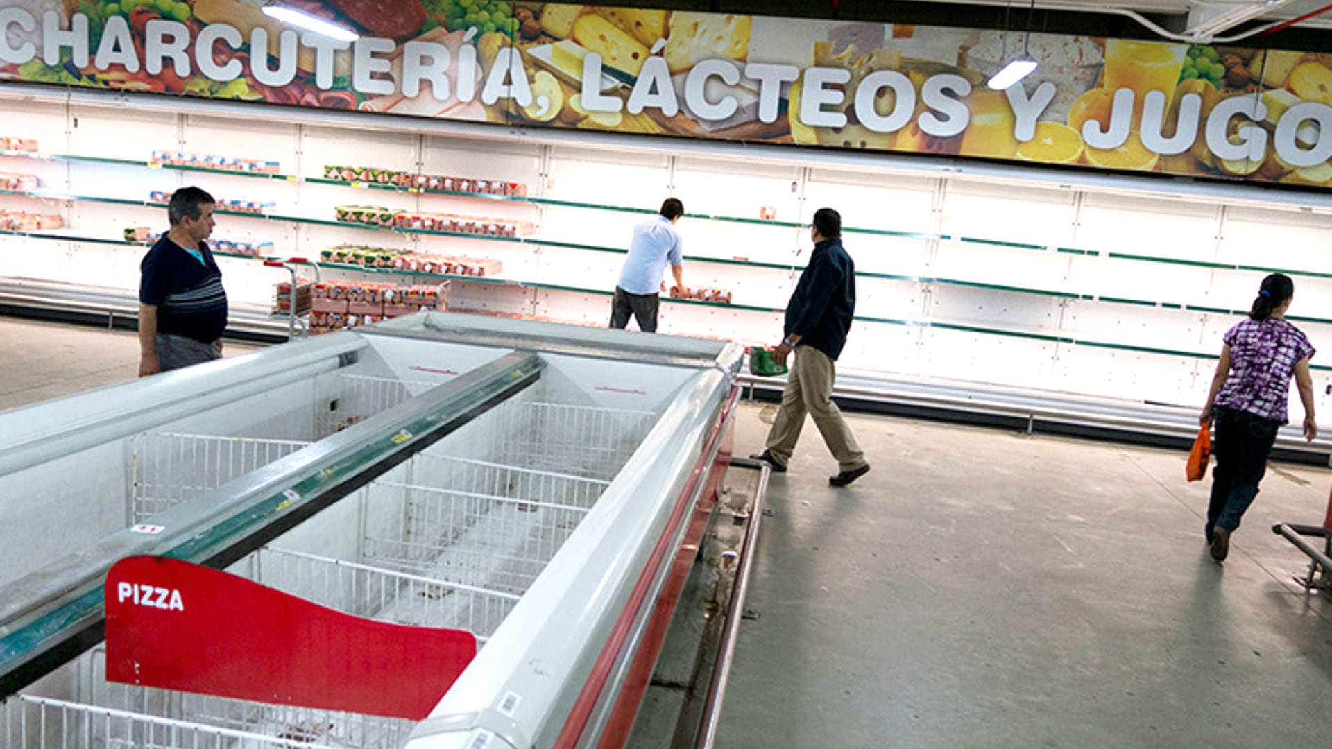 La escasez de alimentos y productos básicos golpeó muy fuerte a los consumidores venezolanos entre 2016 y 2018