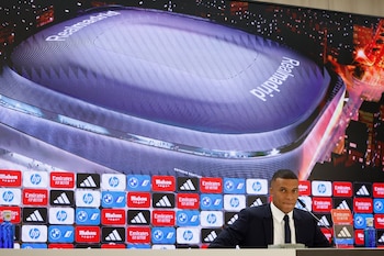 El francés Kylian Mbappé durante